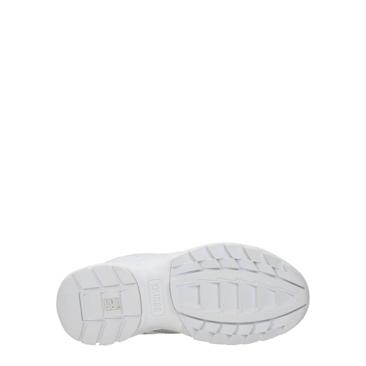 White Polyethylene Sneakers
