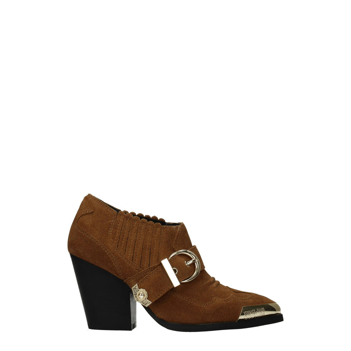 Brown Leather Ankle