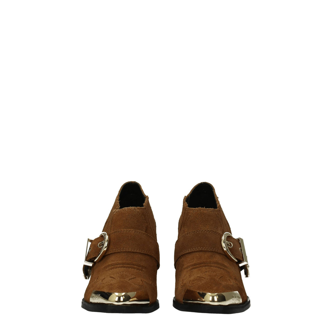 Brown Leather Ankle