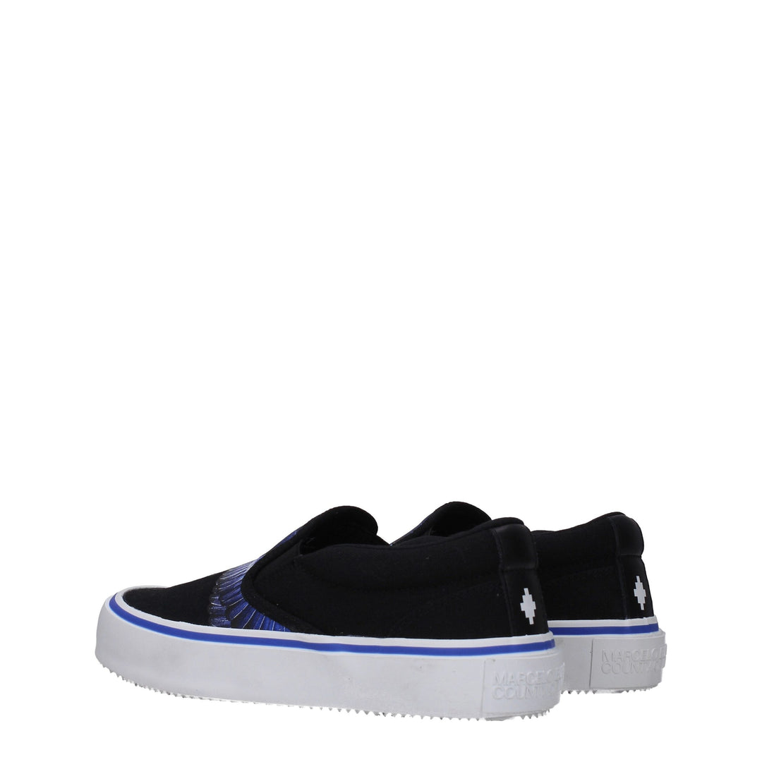 Black Fabric Slip-On Loafer