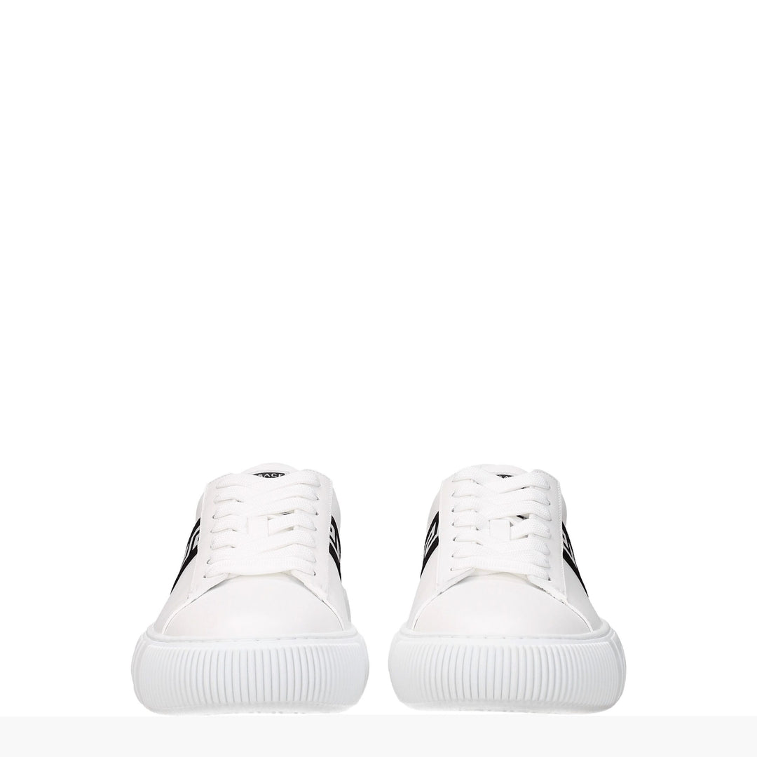 White Leather Sneakers