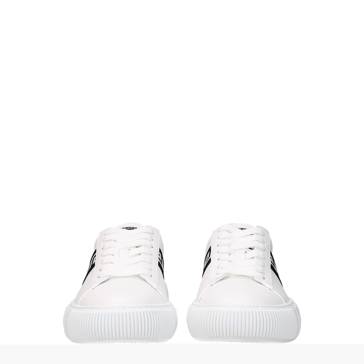 White Leather Sneakers