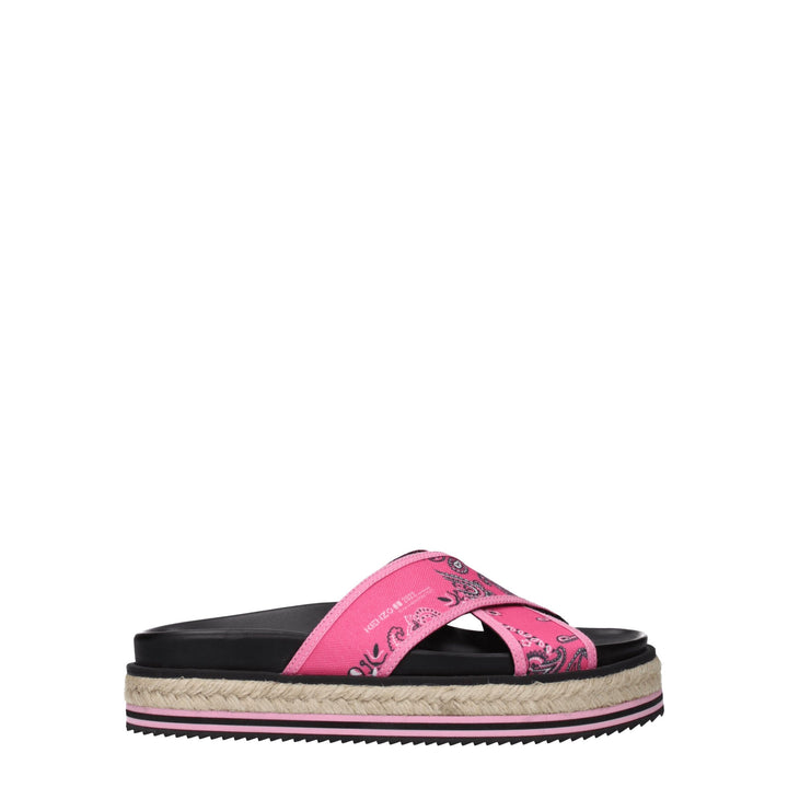 Pink Fabric Slipper