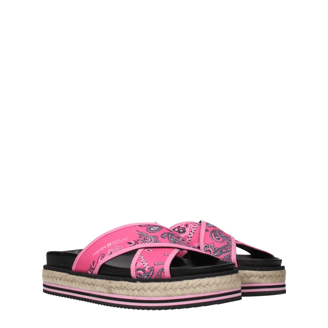 Pink Fabric Slipper