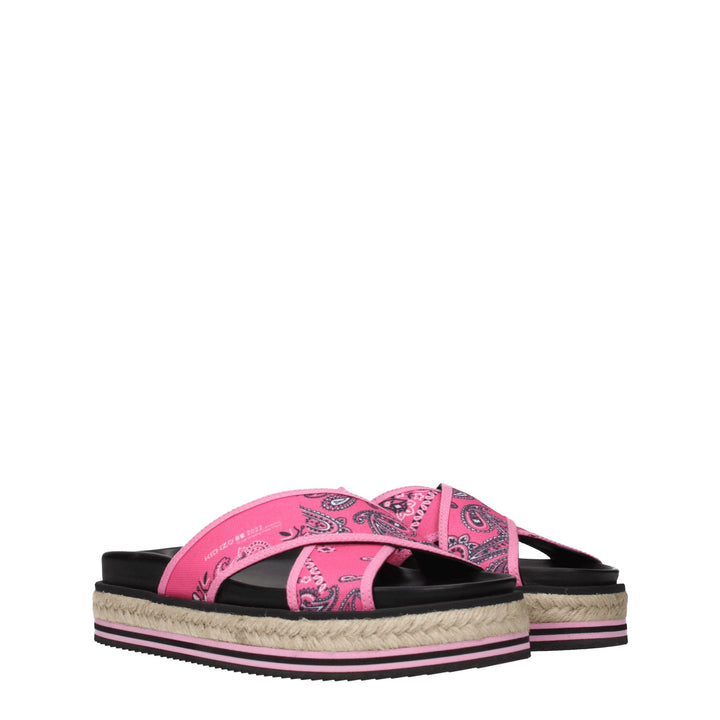 Pink Fabric Slipper