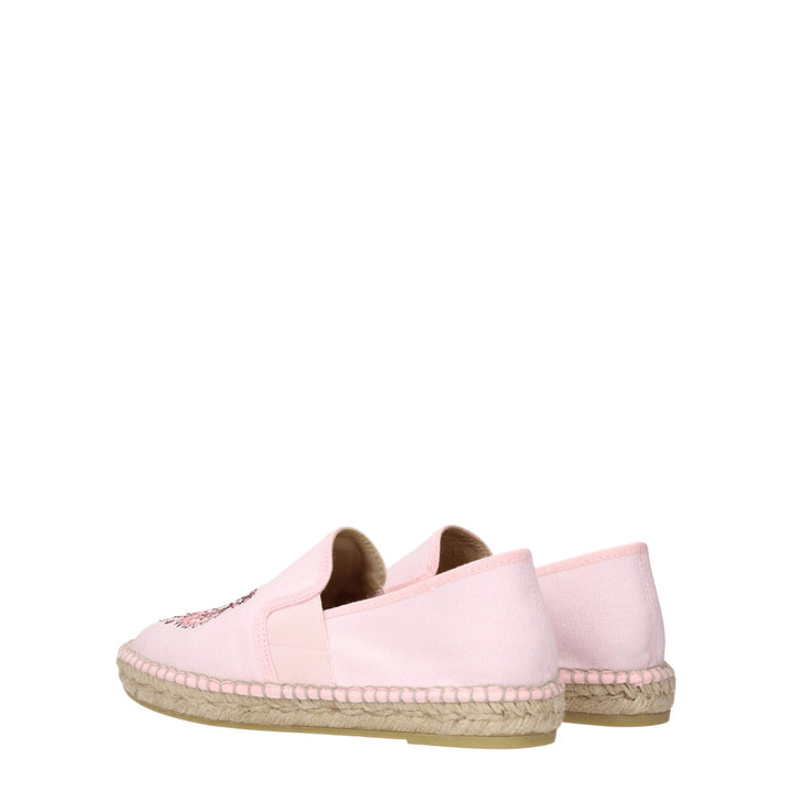 Pink Fabric Espadrille