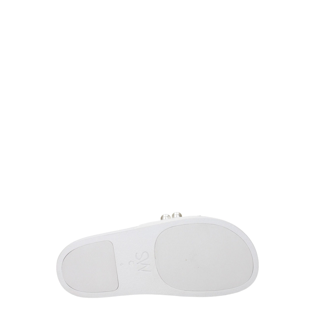 White Leather Slipper