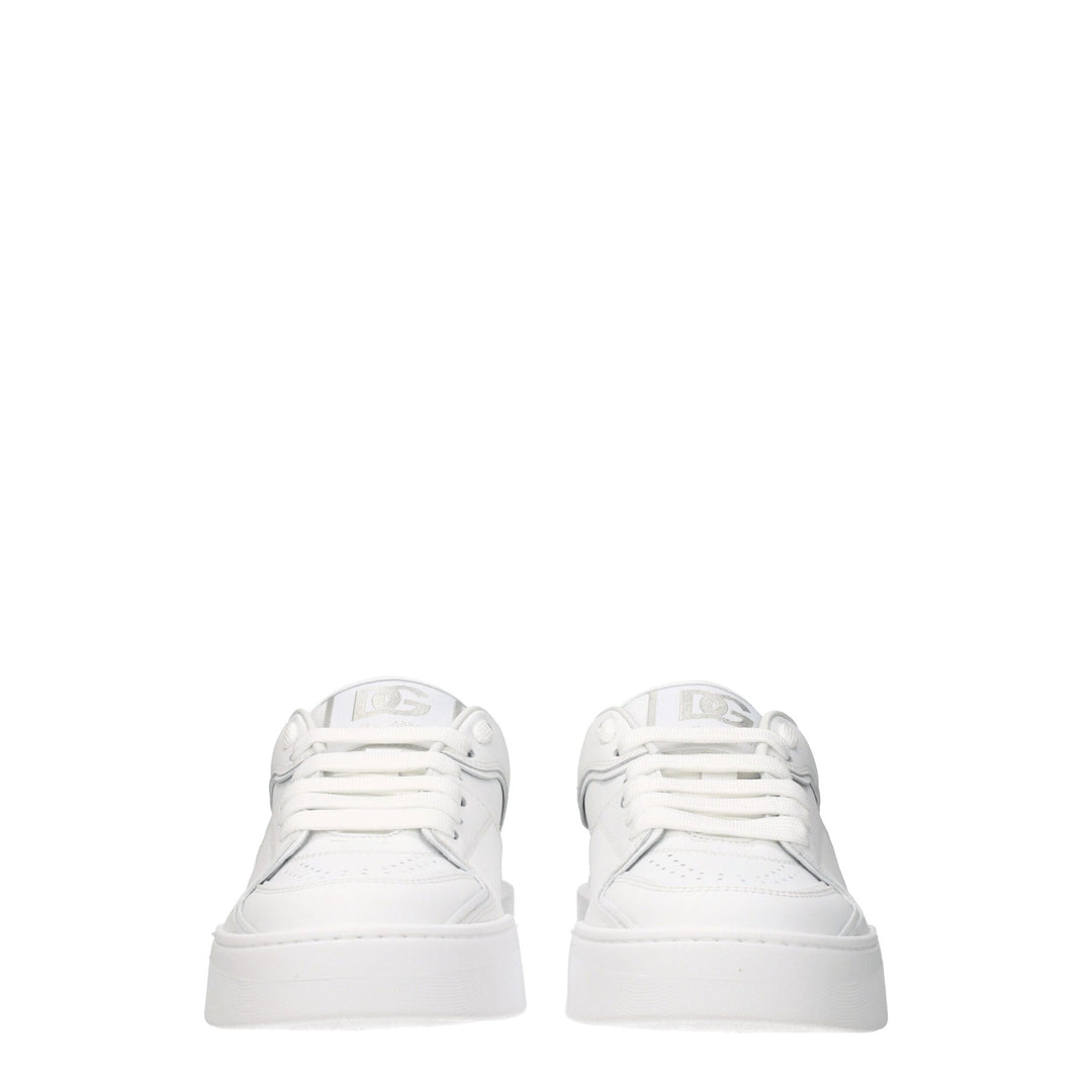 White Leather Sneakers