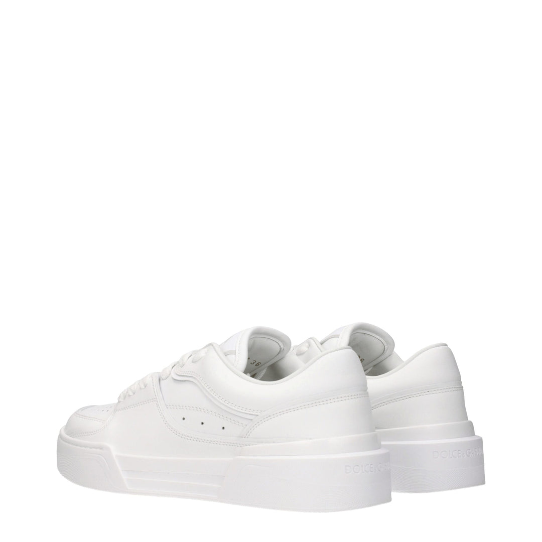 White Leather Sneakers