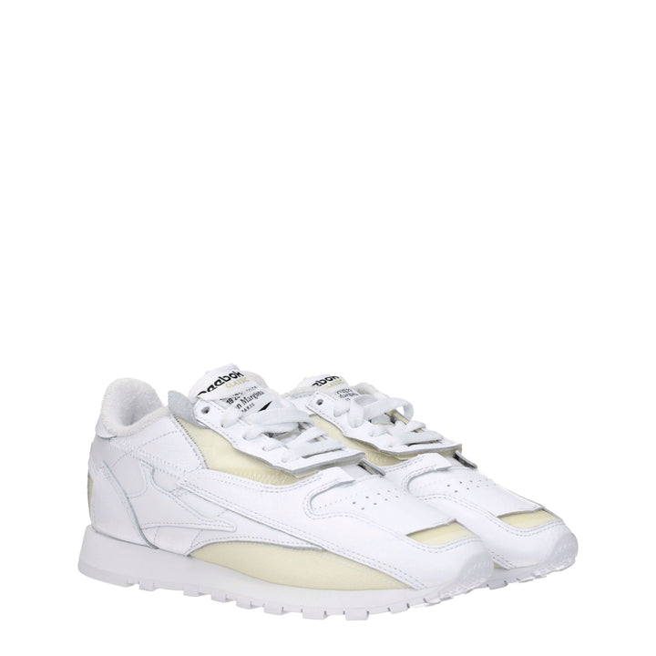 White Leather Sneakers