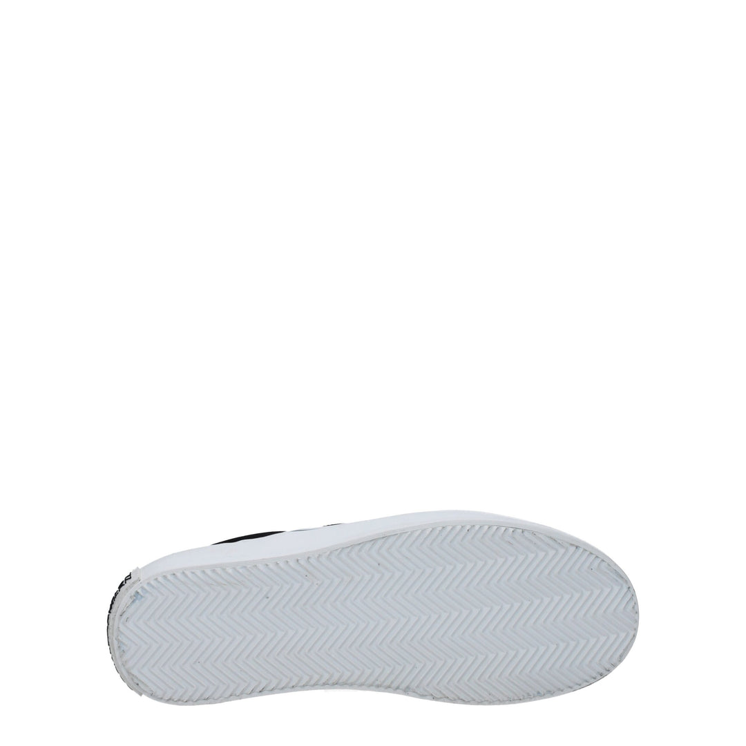 Black Fabric Slip-On Loafer