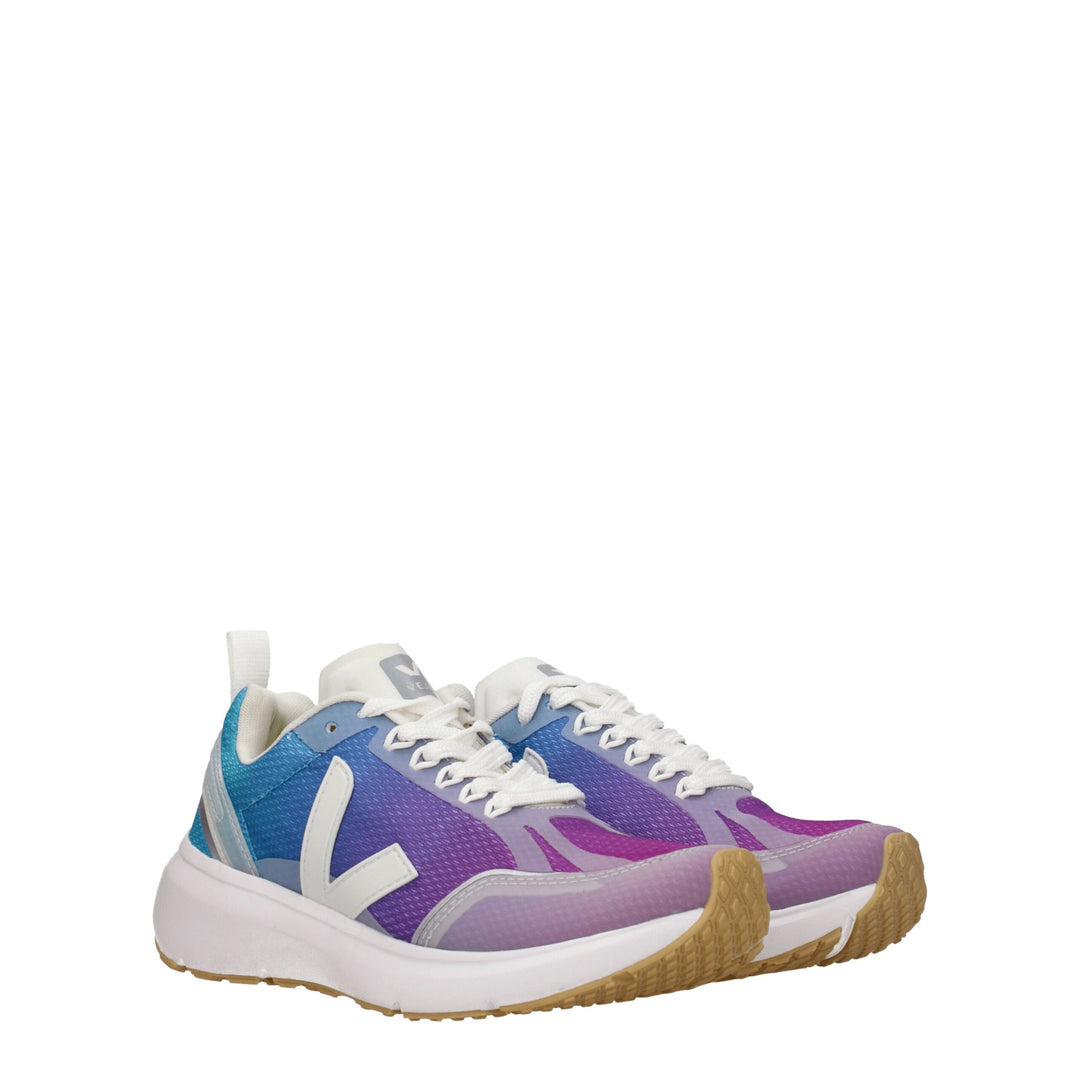 Multicolor Fabric Sneakers