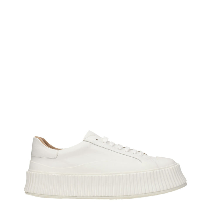 White Leather Sneakers