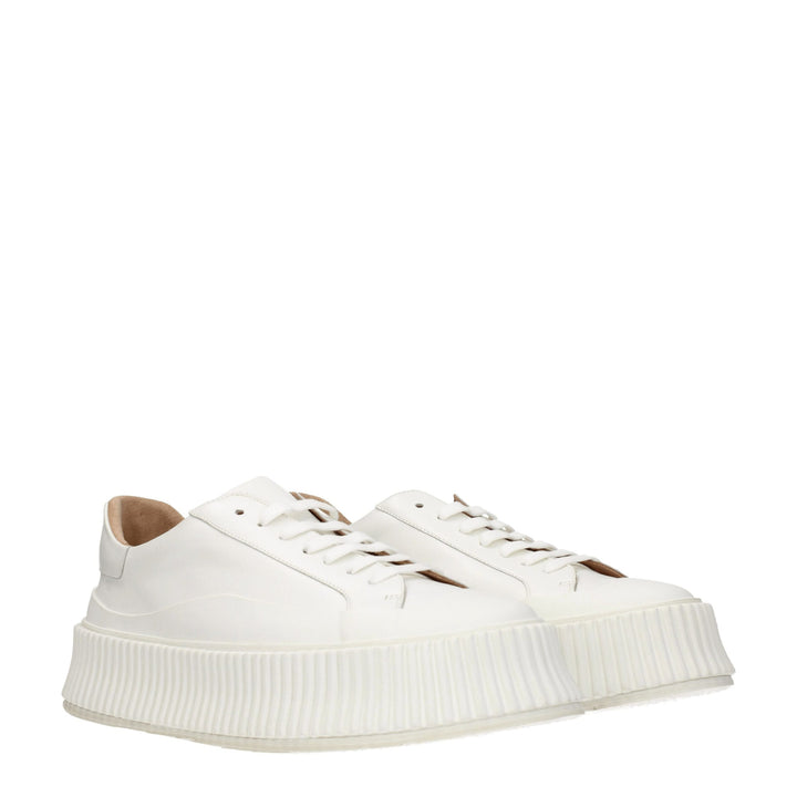 White Leather Sneakers