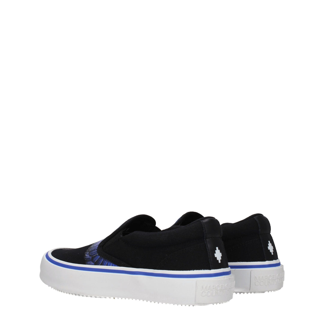 Black Fabric Slip-On Loafer