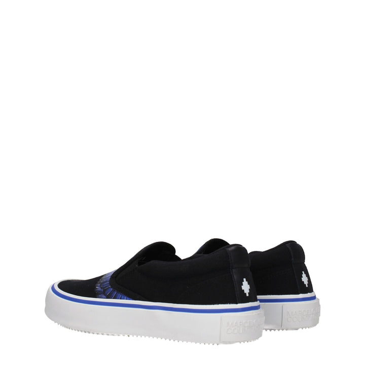 Black Fabric Slip-On Loafer