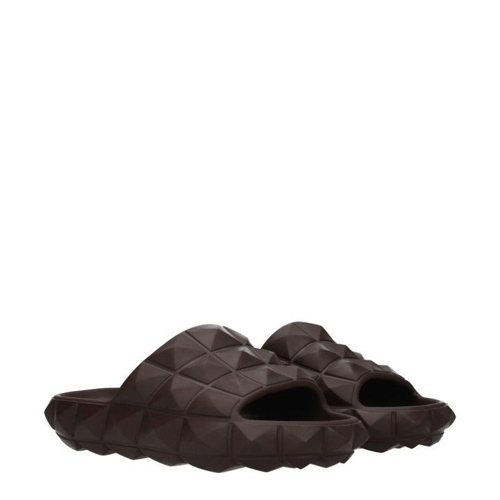 Brown Cotton Slipper