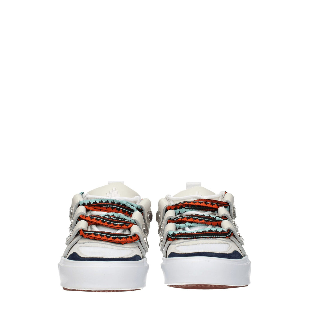 Beige Leather Sneakers