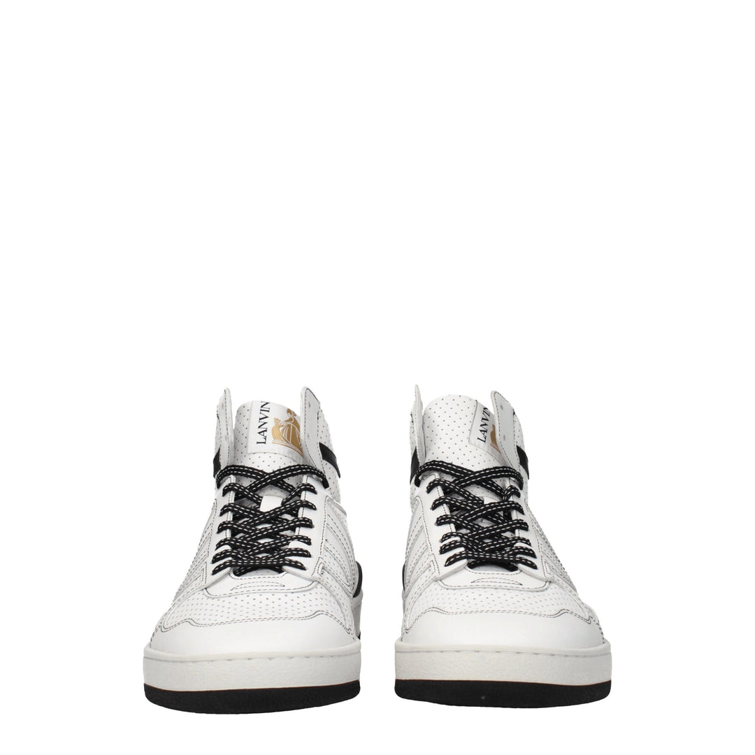 White Leather Sneakers