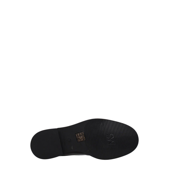 Black Leather Oxfords And Derby