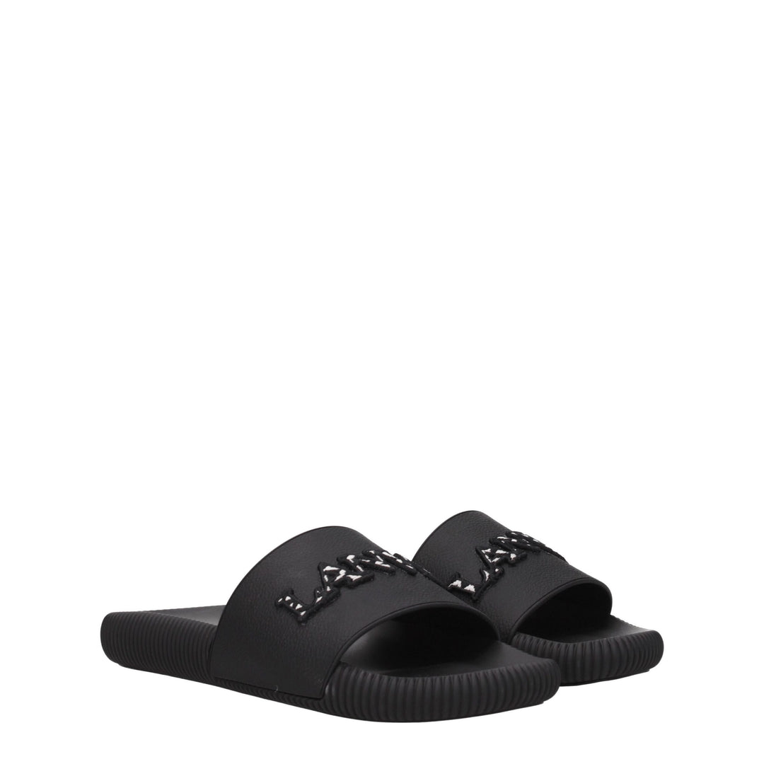 Black Cotton Slipper