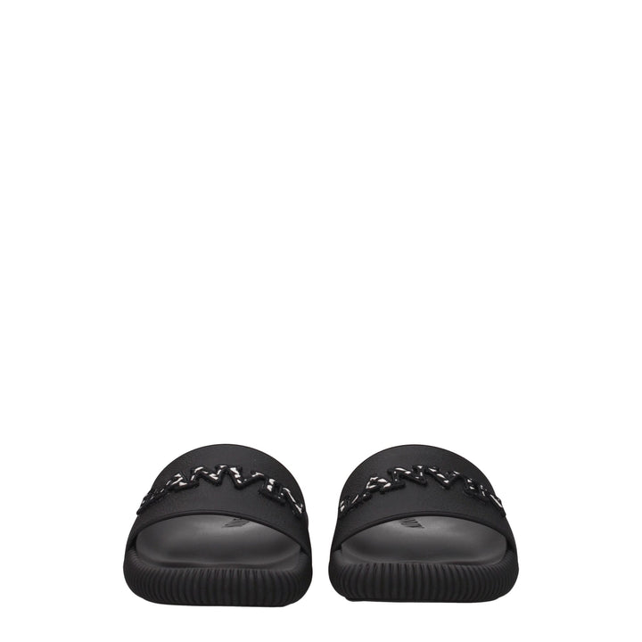 Black Cotton Slipper