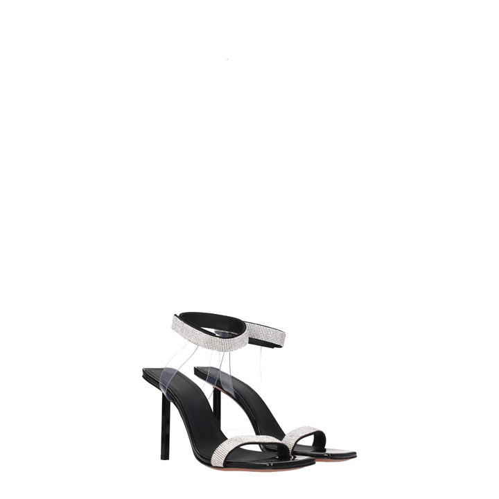 Black Crystals Sandal