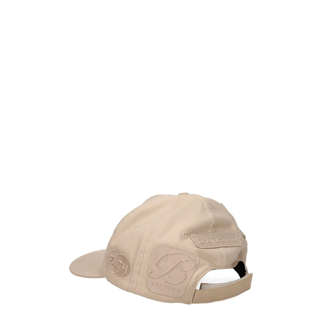 Beige Cotton Hat
