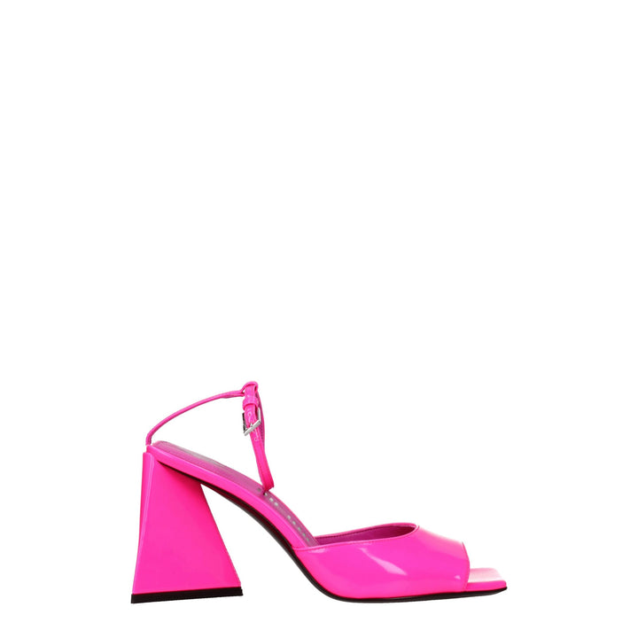 Pink Leather Sandal