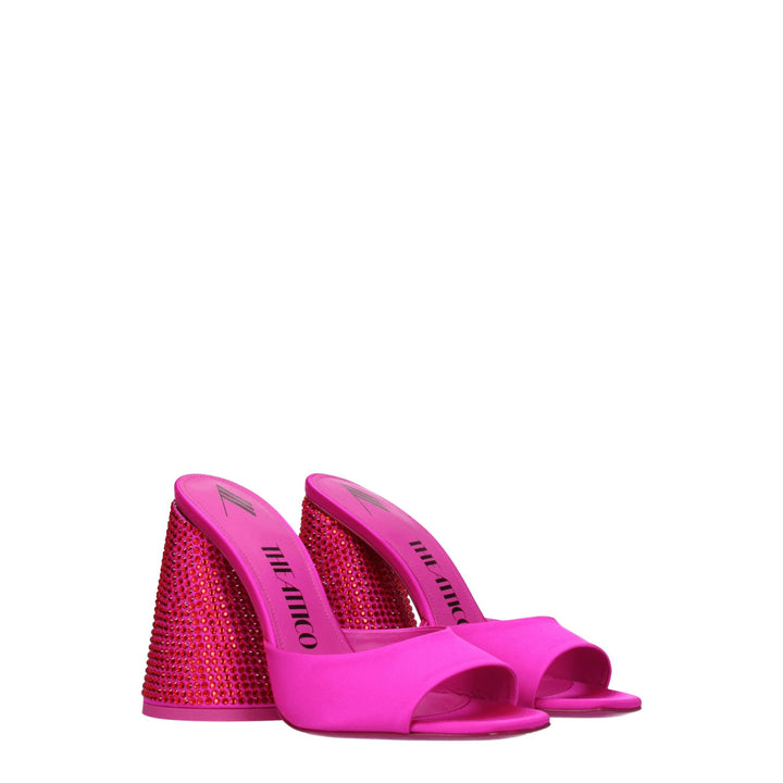 Pink Satin Sandal