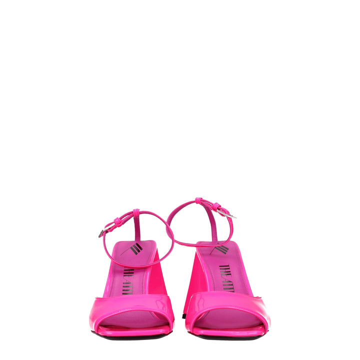 Pink Leather Sandal