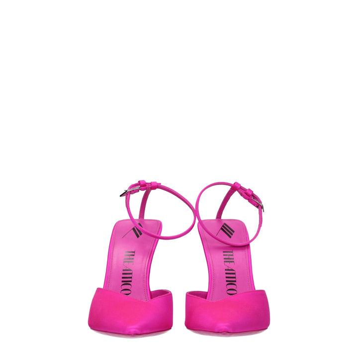 Pink Satin Sandal