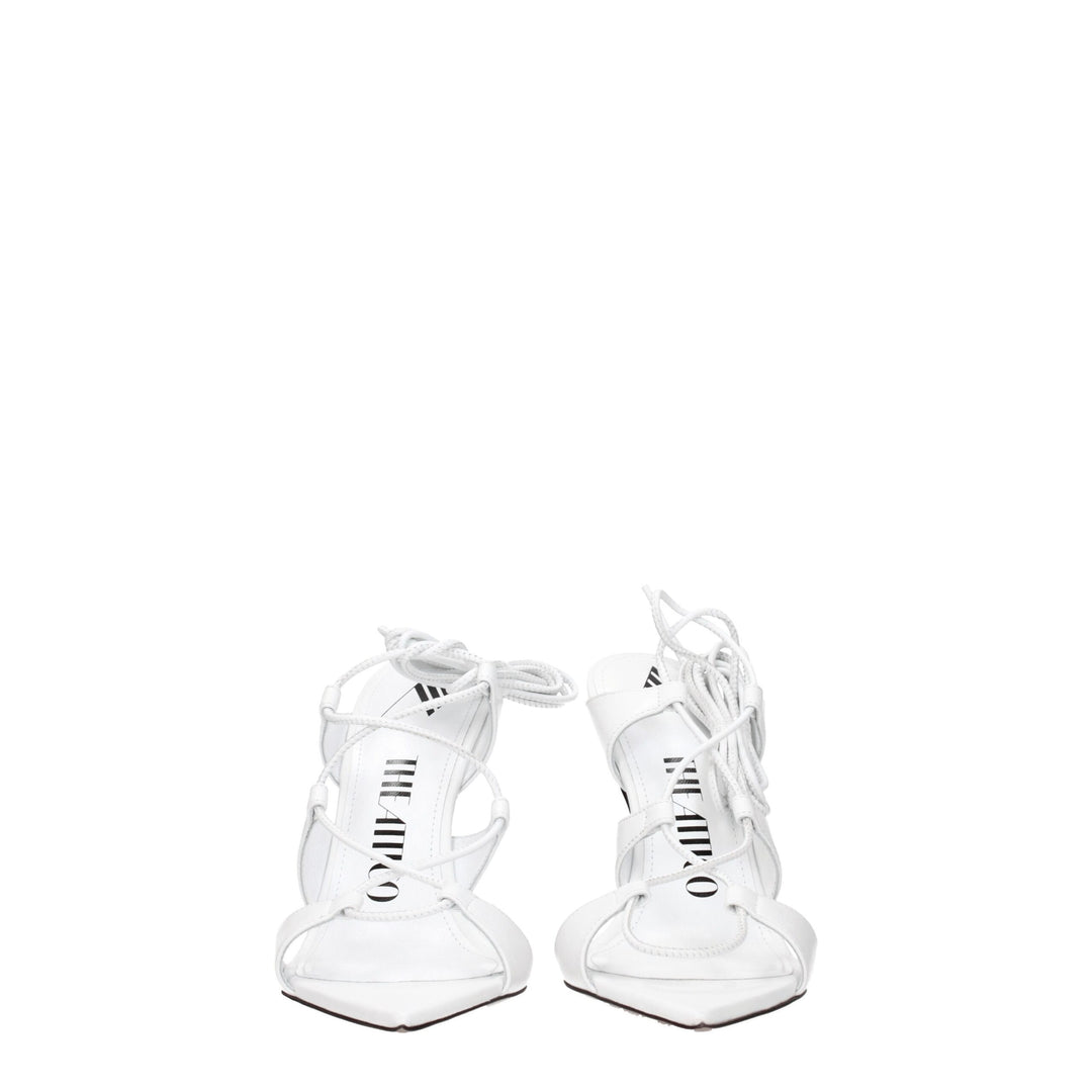 White Leather Sandal