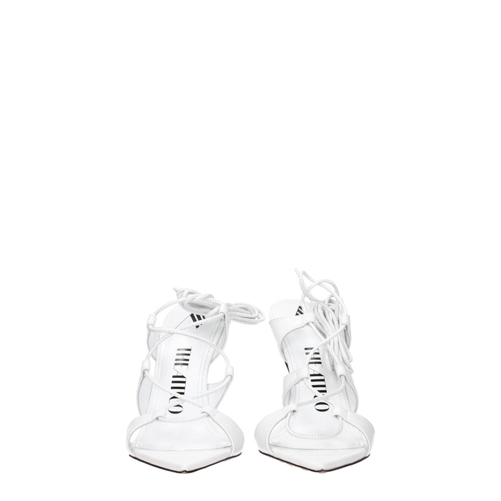 White Leather Sandal
