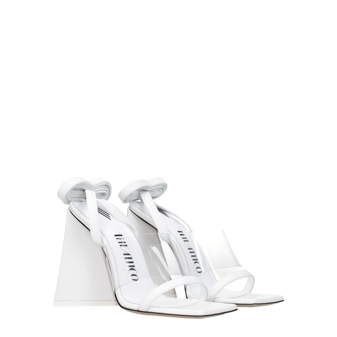 White Leather Sandal