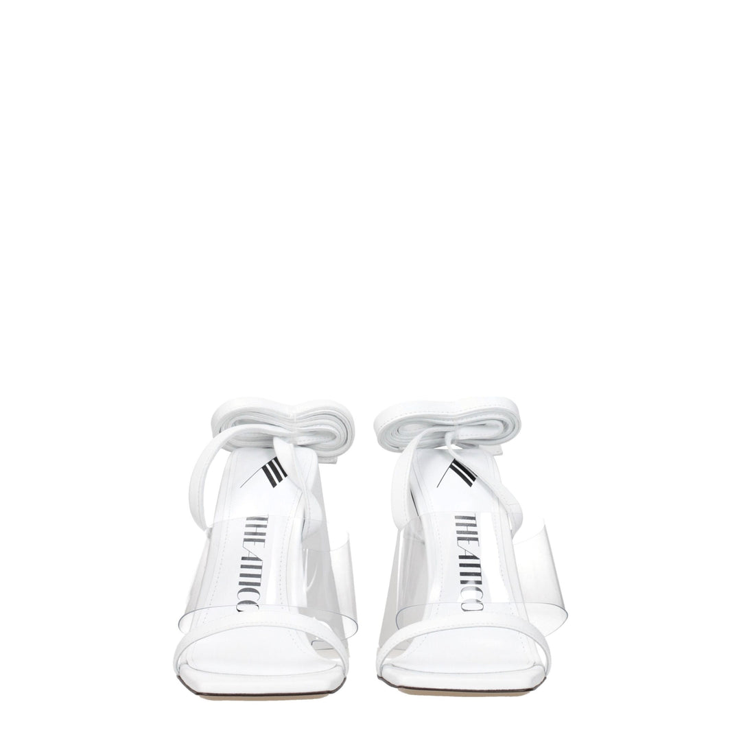 White Leather Sandal