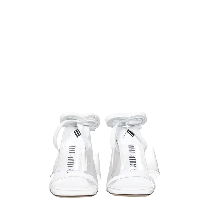 White Leather Sandal