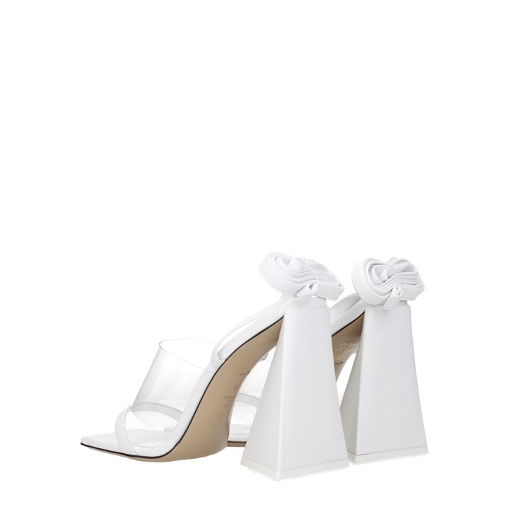 White Leather Sandal