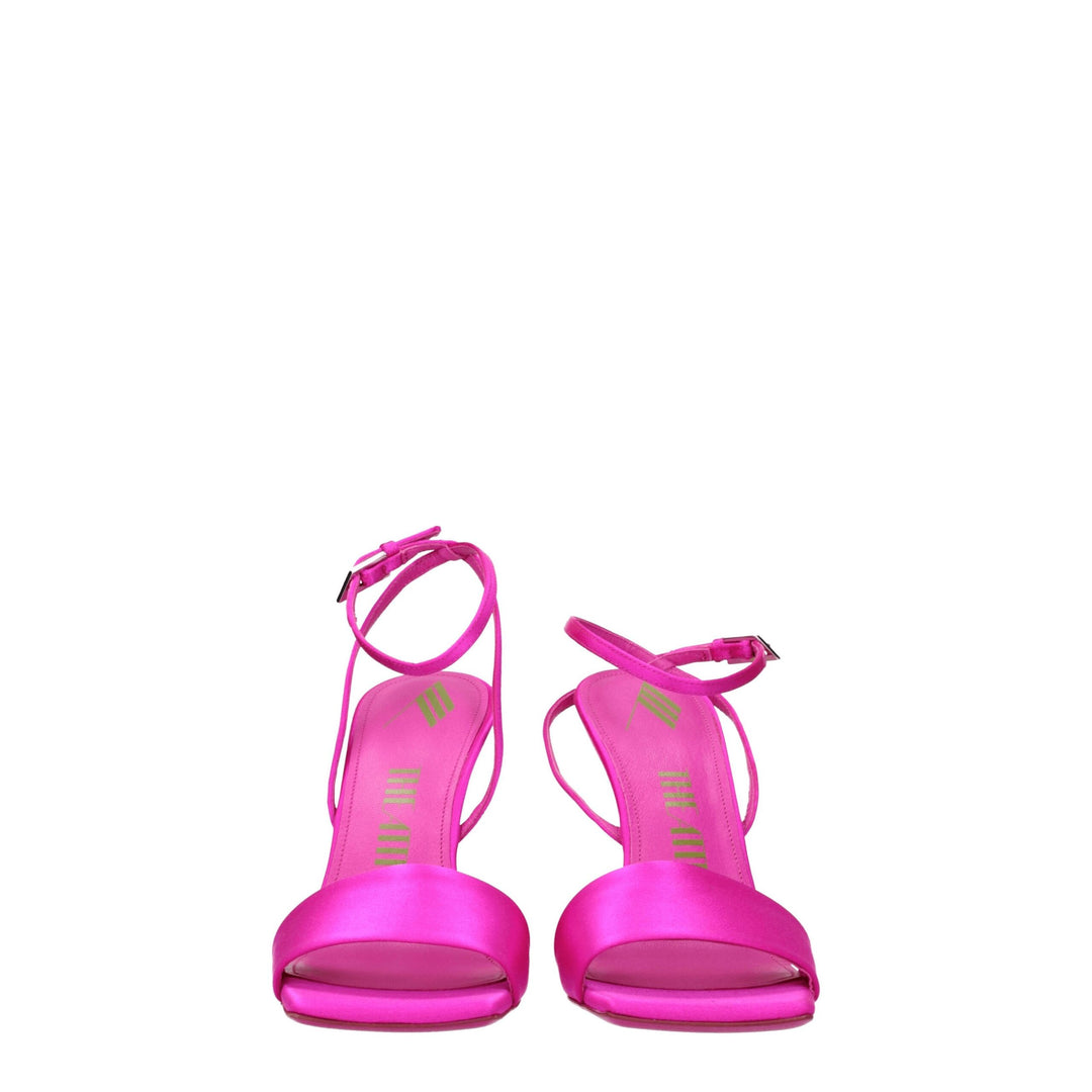Pink Satin Sandal