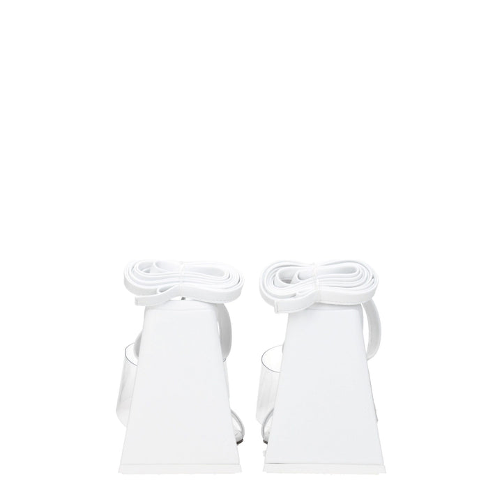 White Leather Sandal