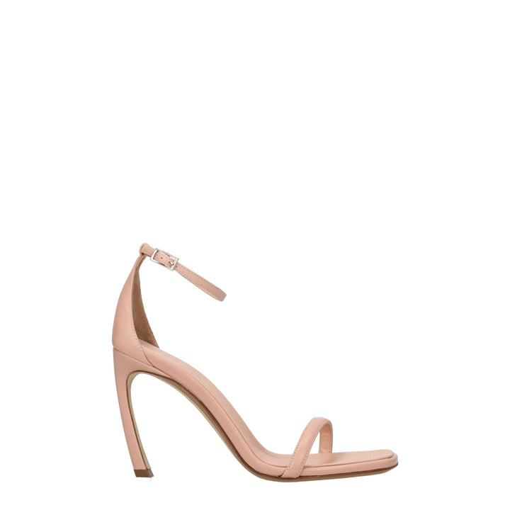 Pink Leather Sandal
