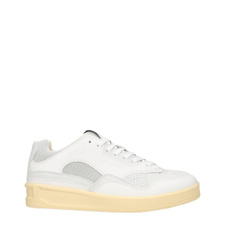 White Leather Sneakers