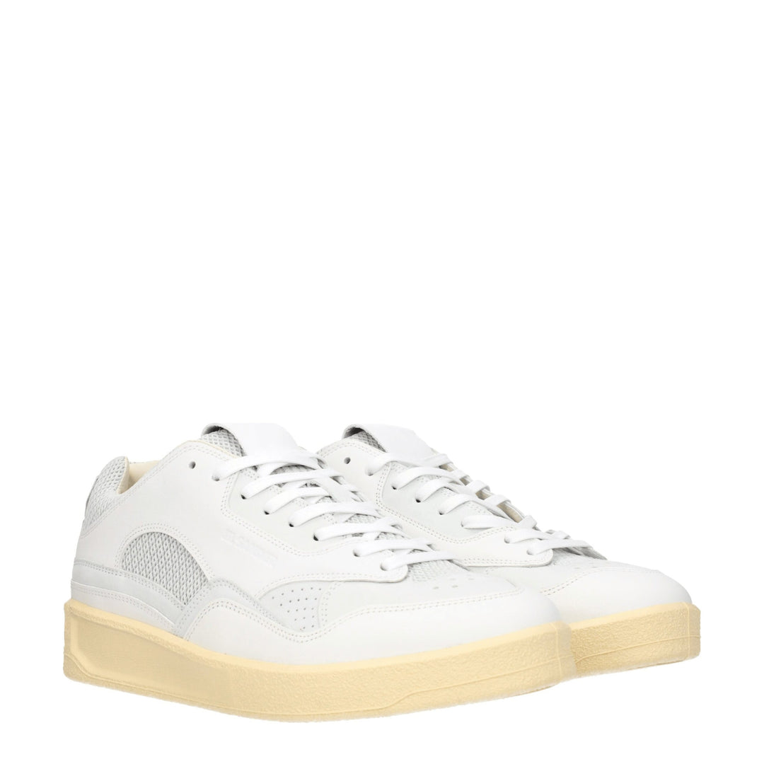 White Leather Sneakers