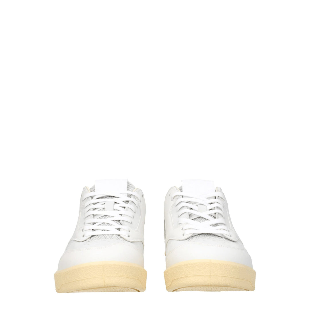 White Leather Sneakers