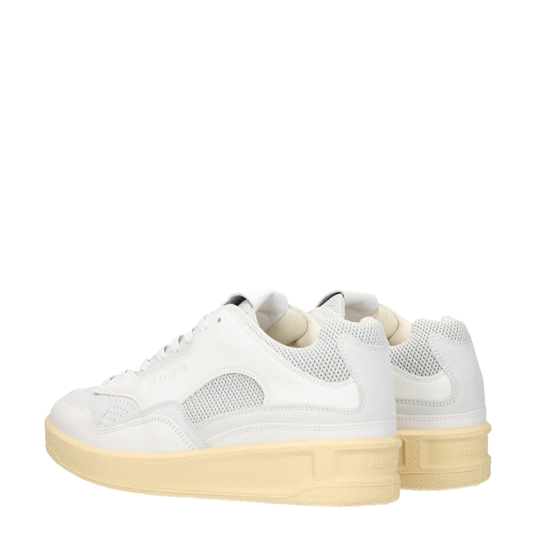 White Leather Sneakers