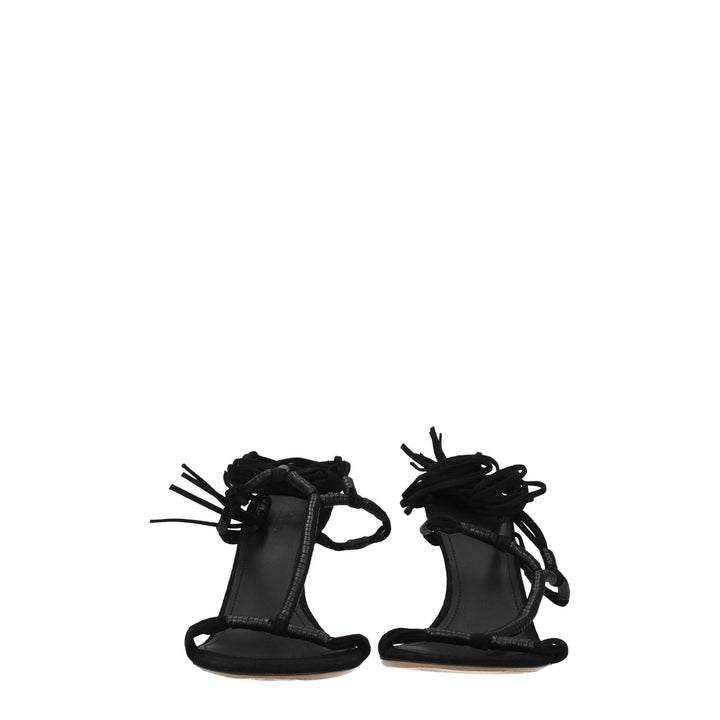 Black Leather Sandal