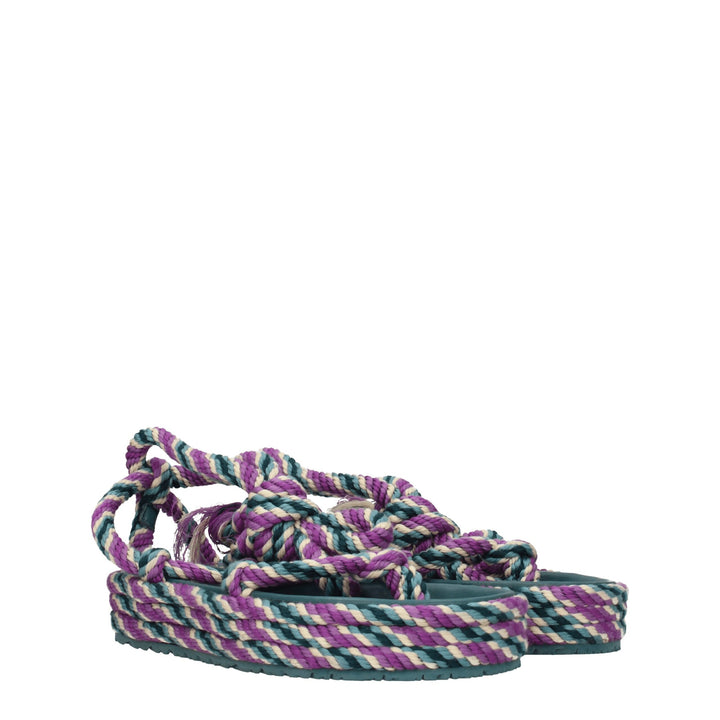 Multicolor Fabric Sandal