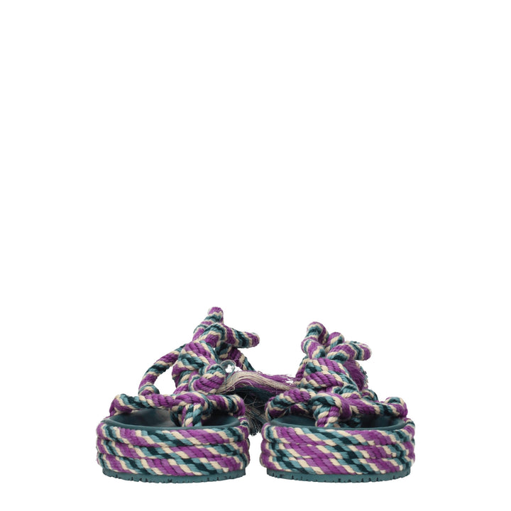 Multicolor Fabric Sandal