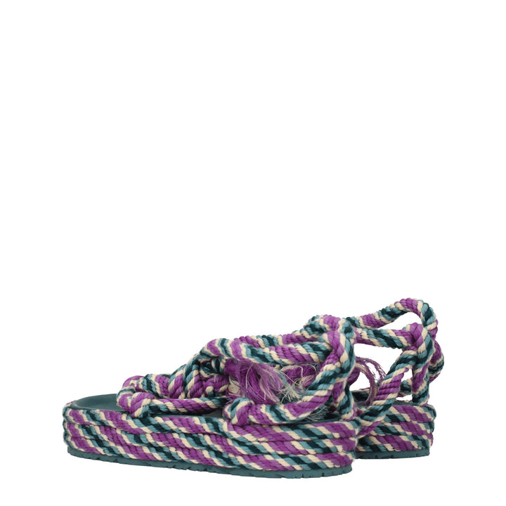 Multicolor Fabric Sandal