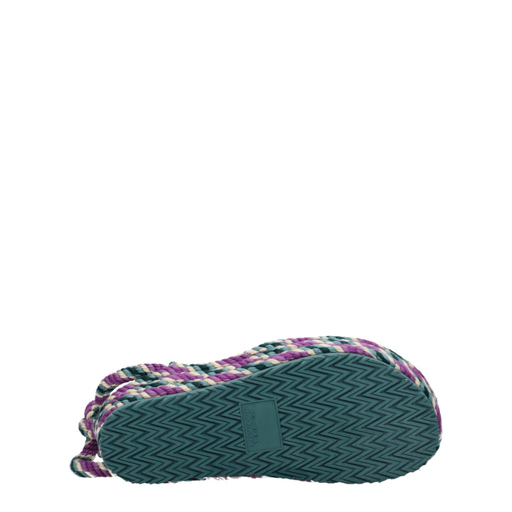 Multicolor Fabric Sandal